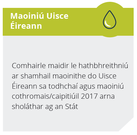 Punann RÉnua - Maoiniú Uisce Éireann
